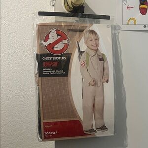Spirit Ghostbusters Toddler Jumpsuit Costume - Tan